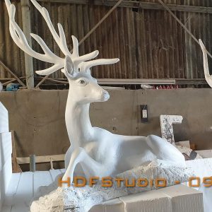 Alternative view of Tượng hươu, nai, tuần lộc,...